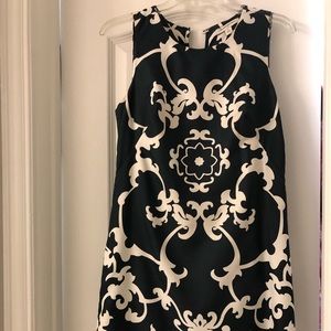 Banana Republic Navy/white dress